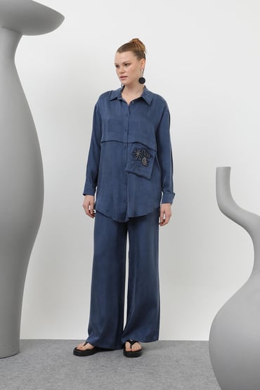 puane ipek cupra CEP DETAYLI ikili takım